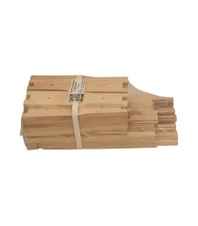 Mini Plus Rähmchen unmontiert koppelbar Budget (Holz, 168 mm) Kiefer-Set (Ausverkauft)