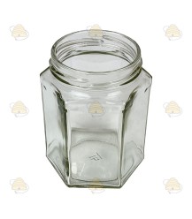 Sechseckglas 278 ml / 350 g ohne Deckel