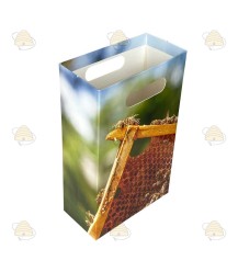 Geschenktüte - Rähmchen mit Honigwaben