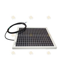 Harfe Schockgerät 20 Watt Solarmodul - für Aluminium Harfe