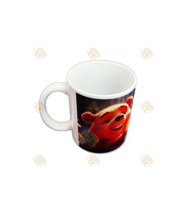 Tasse / Becher Biene & Bär mit Honigtopf Cartoon - BeeFun® 