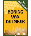 Werbematerial für den Honigverkauf