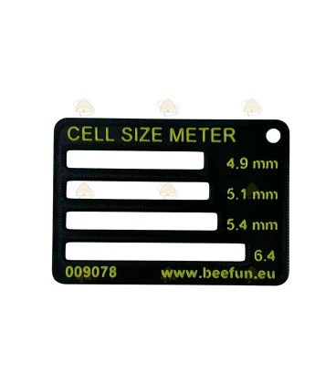 Cell size meter