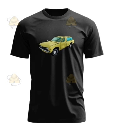T-shirt Datsun zwart