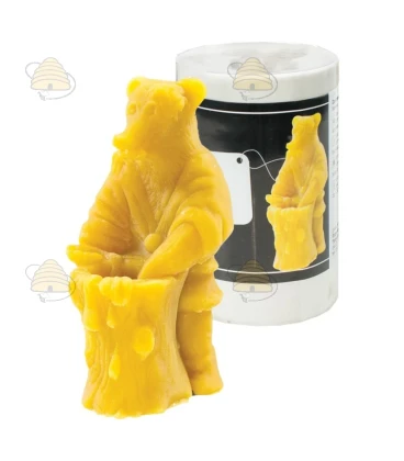 Bär mit Honigfass - Gießform