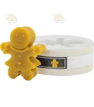 Lebkuchenfrau Anhänger - Gießform