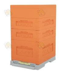 Dadant Blatt 10-raams bijenkast - oranje - MULTI-FRAME