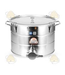 Aftapvat RVS 35 L / 50 KG - CAADEX