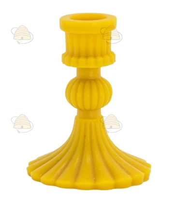 Vintage kandelaar, gietvorm