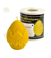 Osterei mit Muster - Gießform