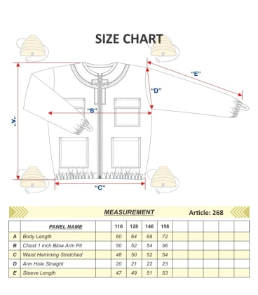 Kinder Imkerjacke Deluxe weiß - BeeFun®