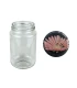 Ronde glazen potten - 375 ml / 450 gram, met deksel (TO 63 mm)