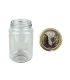 Ronde glazen potten - 375 ml / 450 gram, met deksel (TO 63 mm)