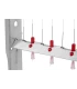 Selektive verzinkte Harfe Bauset 80 cm – für RVS / INOX System