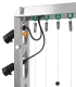 Selektive verzinkte Harfe Bauset 80 cm – für RVS / INOX System
