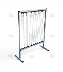 Harfe montiert - Aluminium