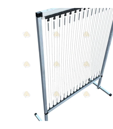 Harfe montiert - Aluminium