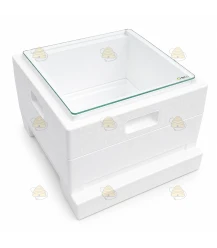 Segeberger Abdeckplatte Glas 43,5 cm x 43,5 cm