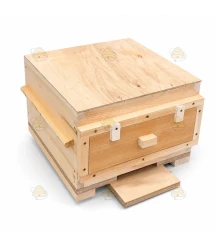 Warré Abdeckplatte Holz 34 cm x 34 cm 