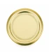 Gold 63 mm TO Deckel - 20 Stück