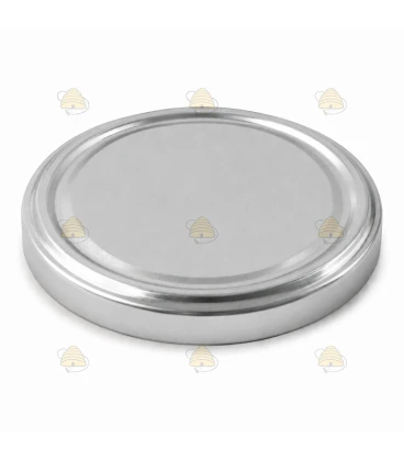 Silber 63 mm TO Deckel - 60 Stück