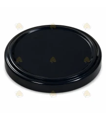Schwarz 63 mm TO Deckel - 20 Stück