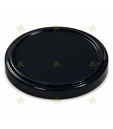Schwarz 63 mm TO Deckel - 20 Stück