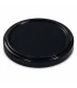 Schwarz 63 mm TO Deckel - 20 Stück