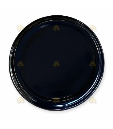 Schwarz 63 mm TO Deckel - 20 Stück
