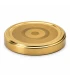 Gold 63 mm TO Deckel (Klickknopf / RSB) - 20 Stück 