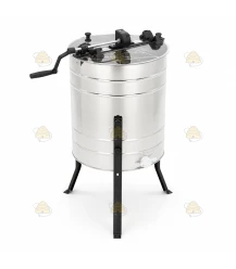 500 mm 4 Waben Honigschleuder mit schwarzen Füßen
