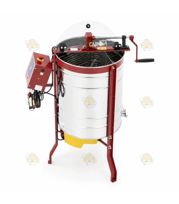 500 mm 3 Waben manuell und elektrische Honigschleuder - Deluxe