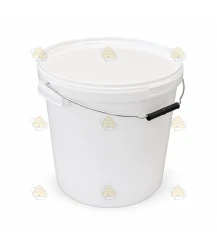 28 kg / 20 l Honigeimer weiß mit Deckel