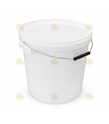 28 kg / 20 l Honigeimer weiß mit Deckel