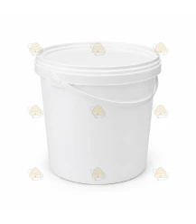 15 kg / 10 l Honigeimer weiß mit Deckel