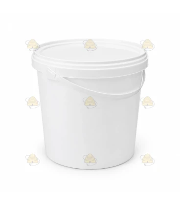 15 kg / 10 l Honigeimer weiß mit Deckel
