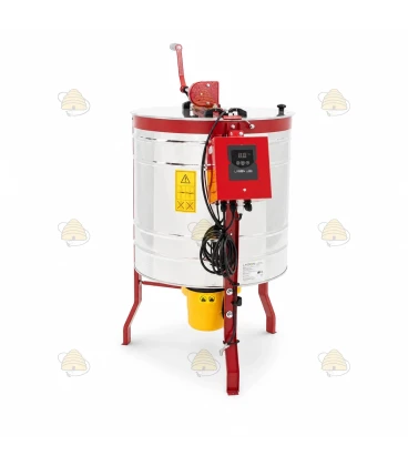 600 mm 4 W manuell und elektrische Honigschleuder - Deluxe