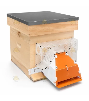 Schutzkäfig für Bienenbeuten gegen Asiatische Hornisse inkl. Falle – Good4Bees