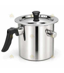 Wachsschmelztopf aus Edelstahl / Au bain Marie