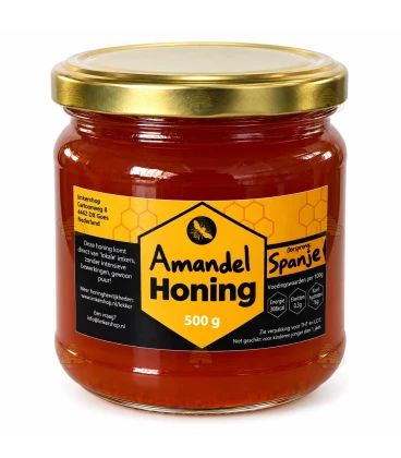 Mandelhonig flüssig – 500 Gramm