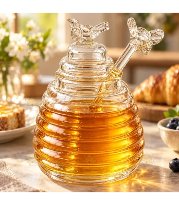 Glas Honigglas groß