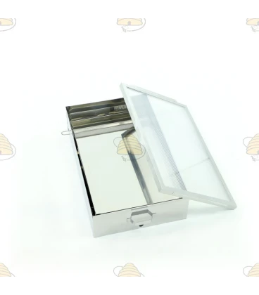 Sonnenwachsschmelzer Edelstahl groß - Deluxe