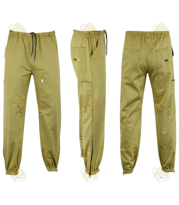 Imkerhose Deluxe khaki - BeeFun®