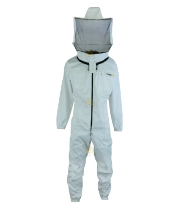 Kinder Imkeroverall Premium weiß - BeeFun®