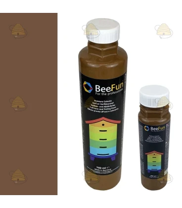 BeeFun® Farbe für Styroporbeuten - braun