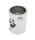 Rostfreier Edelstahl Abfüllkübel 100 Liter, beheizt, 230 Volt mit RVS 6/4" Hahn, konischem Boden - Premium