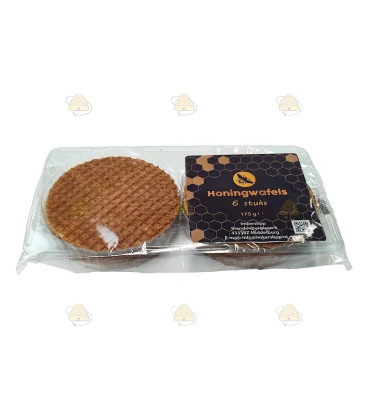 Karamelwaffeln (Stroopwafels) 6 Stück