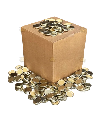 Gold 66 mm TO Deckel - 1250 Stück pro Karton