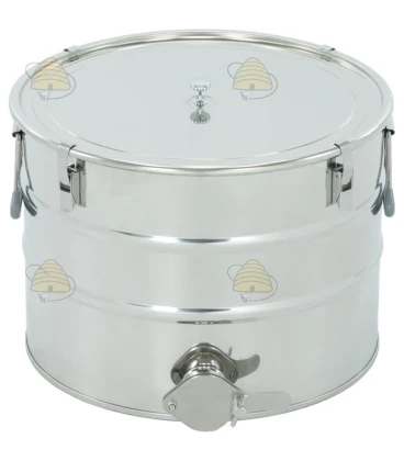Aftapvat - rijper RVS 30 L / 40 KG