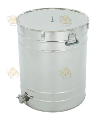 Abfüllfass / Reifefass aus Edelstahl 200 Liter / 280 Kilo
